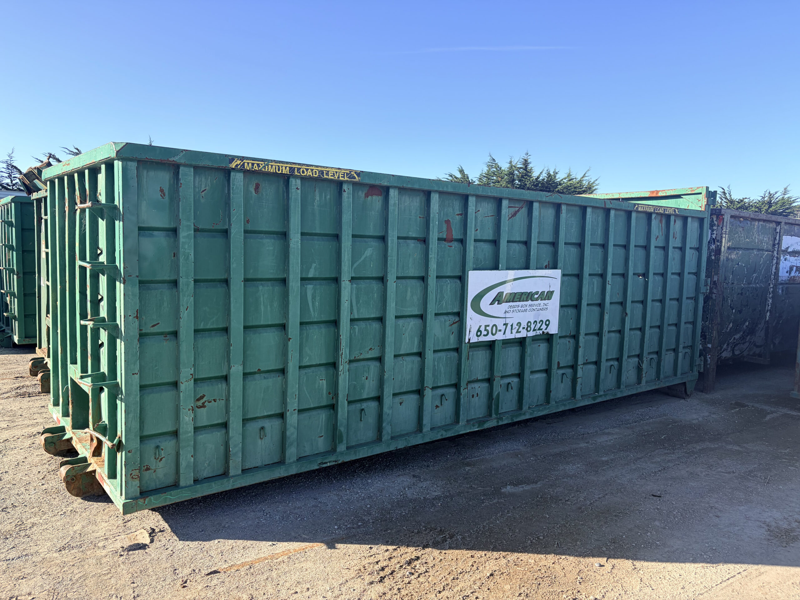 Def Box Garbage Debris Box Rental in the Bay Area